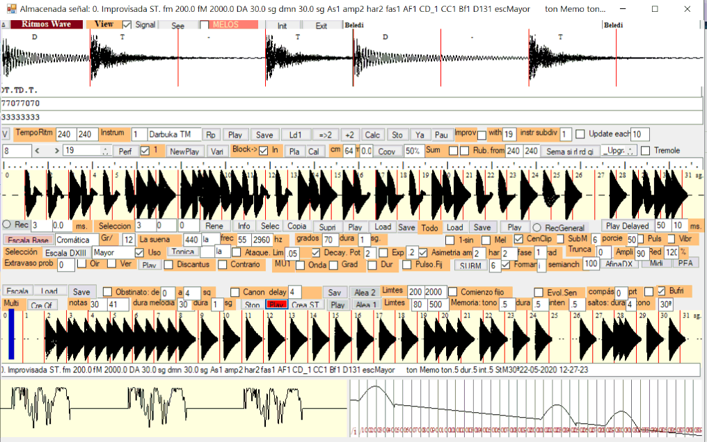 Escalas con timbre humano